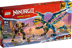 LEGO® 71796 - Le dragon élémentaire contre le robot de l’impératrice - LEGO® NINJAGO®