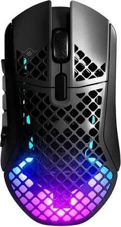 Souris gaming optique sans-fil RGB SteelSeries - Aerox 9 - Noir mat