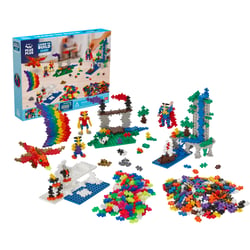 Lot de 1200 pièces basic Méga kit découverte - Plus Plus