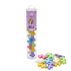 Tube BIG Pastel - Plus Plus - PP3225 - 15 pièces