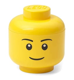 LEGO® Boîte de rangement tête garçon XS