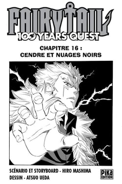 Fairy Tail - 100 Years Quest Chapitre 016 - Cendre et nuages noirs