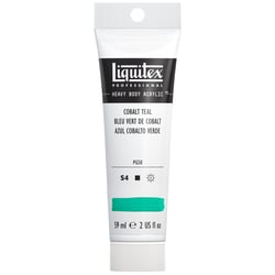 Tube 59 ml de peinture acrylique Liquitex Heavy Body série 4 - Vert de cobalt pâle - Extra-fine Peinture acrylique Liquitex - Extra-fine