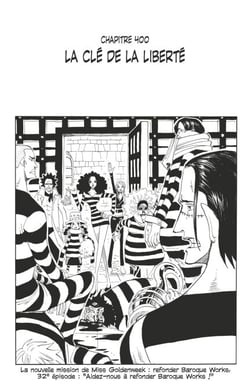 One Piece édition originale - Chapitre 400 - La clé de la liberté