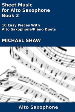 Sheet Music for Alto Saxophone - Book 2 - Woodwind And Piano Duets Sheet Music, #2