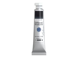 Peinture à l'huile Lefranc Bourgeois - Extra-fine - 20 ml - Noir de lampe