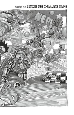 One Piece édition originale - Chapitre 1143 - L'ordre des chevaliers divins