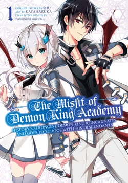 The Misfit of Demon King Academy 01 - History's Strongest Demon King Reincarnates and Goes to School with His Descendants
