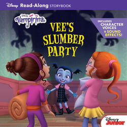 Vampirina Read-Along Storybook: Vee's Slumber Party