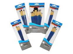 Set 3 pinceaux soies naturelles de chameau type 1