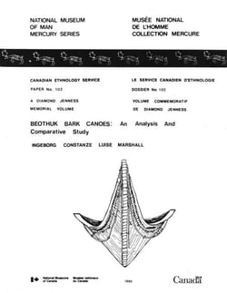 Beothuk bark canoes - An analysis and comparative study