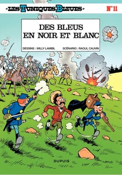 Les Tuniques Bleues - Tome 11 - Bleus en noir et blanc