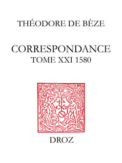 Correspondance - Tome XXI, 1580