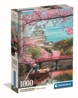 Puzzle 1000 pièces -  Himeji Castle - Clementoni
