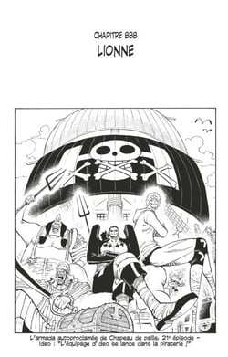 One Piece édition originale - Chapitre 888 - Lionne