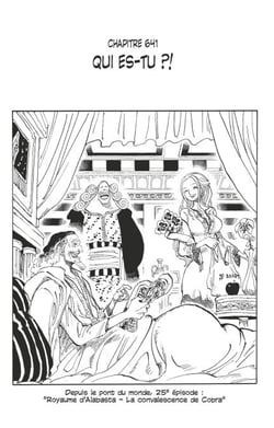 One Piece édition originale - Chapitre 641 - Qui es-tu ?!