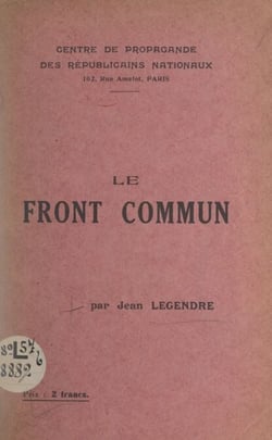 Le front commun