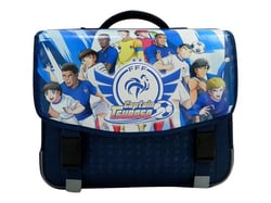 Cartable CE2-CM1-CM2 40-41 cm - La Plume Dorée - FFF et Captain Tsubasa