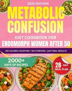 Metabolic Confusion Diet Cookbook for Endomorph Women Over 50: A 28-Day Plan with Easy Recipes to Reset Your Hormones, Boost Energy, and Lose Stubborn Belly Fat—No Extreme Dieting or Calorie Counting