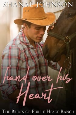Hand Over His Heart - The Brides of Purple Heart Ranch, #2