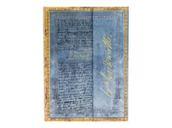 Carnet a couverture rigide lettre de wordsworth, citant  daffodils  - midi - ligne - 144 p.