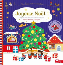 Joyeux Noël ! - livre sonore - avec comptines en anglais + sons