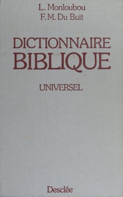 Dictionnaire biblique universel