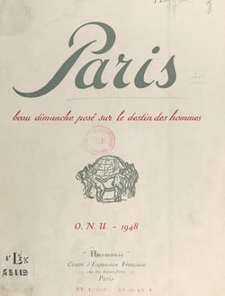 Paris - Beau dimanche posé sur le destin des hommes, O.N.U. 1948