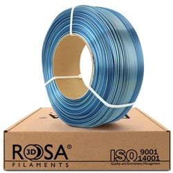 Filament pour imprimante 3D - PLA Rainbow - Rosa3D - 1,75 mm - 1 kg Refill - Arc-en-ciel Pacifique
