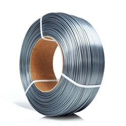 Filament pour imprimante 3D - PLA Silk - Rosa3D - 1,75 mm - 1 kg Refill - Acier