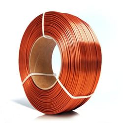 Filament pour imprimante 3D - PLA Silk - Rosa3D - 1,75 mm - 1 kg Refill - Cuivre