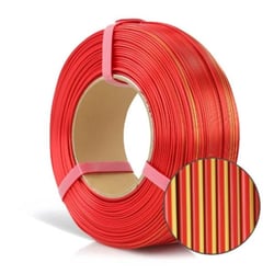 Filament pour imprimante 3D - PLA Magic Silk - Rosa3D - 1,75 mm - 1 kg Refill - Flamme
