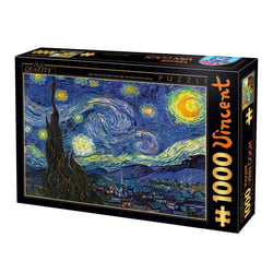 Puzzle 1000 pièces - La nuit étoilée - Vincent Van Gogh