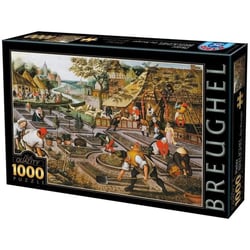 Puzzle 1000 pièces - Printemps Flamand - Brughuel