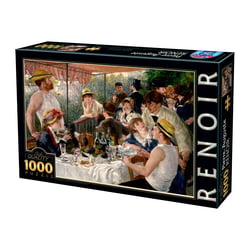 Puzzle 1000 pièces -  Déjeune des canotiers de Renoir -