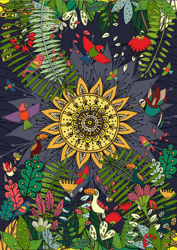 Puzzle 1000 pièces - Nature tropical