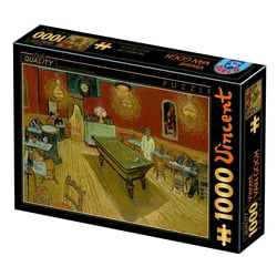 Puzzle 1000 pièces - Le café de la nuit - Vincent Van Gogh