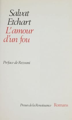 L'Amour d'un fou