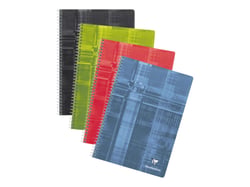 Cahier à spirales Clairefontaine - Modèle aléatoire - A4 21 x 29.7 cm - 180 pages grands carreaux - Vendu à l'unité