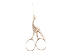 Ciseaux héron doré 11,5cm  Créalia