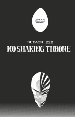 Bleach - T25 - Chapitre 222 - NO SHAKING THRONE