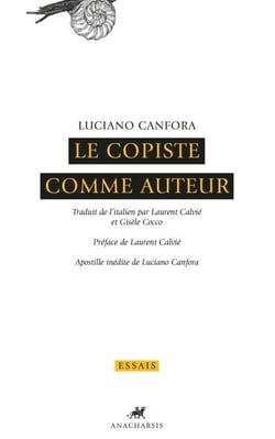 Le copiste comme auteur
