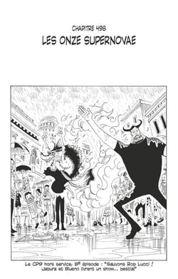 One Piece édition originale - Chapitre 498 - Les onze supernovae