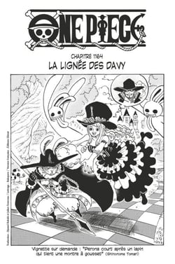 One Piece édition originale - Chapitre 1164 - La lignée des Davy