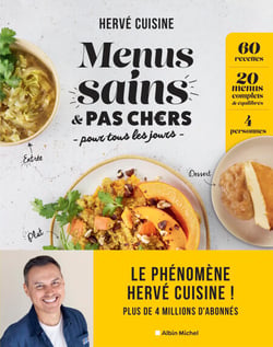 Menus sains &amp; pas chers pour tous les jours
