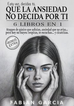 Que la ansiedad no decida por ti: 6 Libros en 1: Ataques de pánico que asfixian, ansiedad que no avisa… pero hoy no huyes: respiras, te escuchas… y cicatrizas. Esta vez , decides tú.