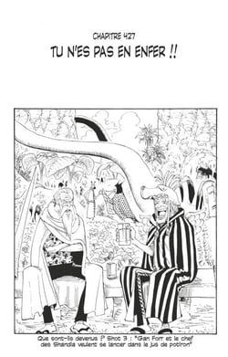 One Piece édition originale - Chapitre 427 - Tu n'es pas en enfer !!