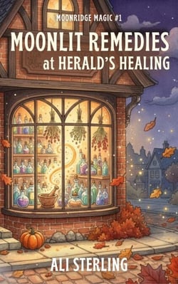 Moonlit Remedies at Herald's Healing : a Cozy Thanksgiving Witch Romance - Moonridge Magic, #1
