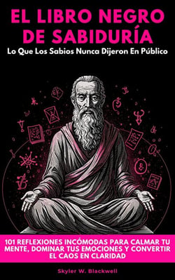 El Libro Negro De Sabiduría: Lo Que Los Sabios Nunca Dijeron En Público. 101 Reflexiones Incómodas Para Calmar Tu Mente, Dominar Tus Emociones Y Convertir El Caos En Claridad