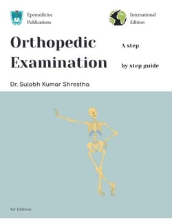 Orthopedic Examination - a Step by Step Guide - Black and White Print
